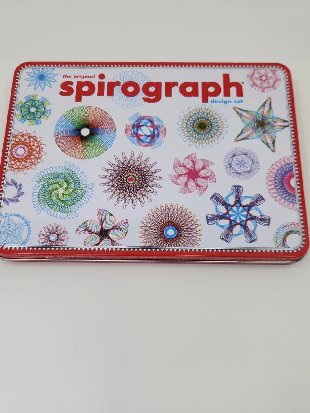 Spirograph - The Original Design Set - Red Tin